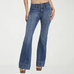 JS Jessica Simpson Womens High Rise Flare Leg Jean
