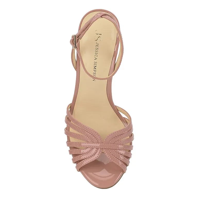 JS Jessica Simpson Womens Nysen Heeled Sandals
