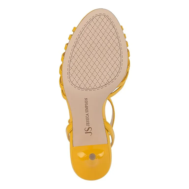 JS Jessica Simpson Womens Nysen Heeled Sandals