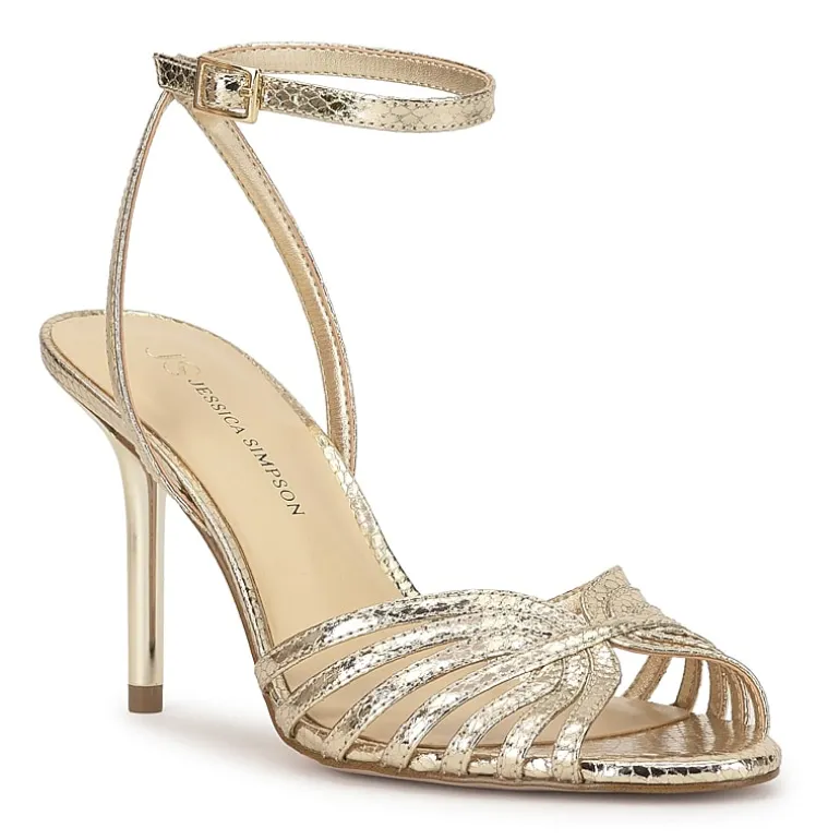 JS Jessica Simpson Womens Nysen Heeled Sandals