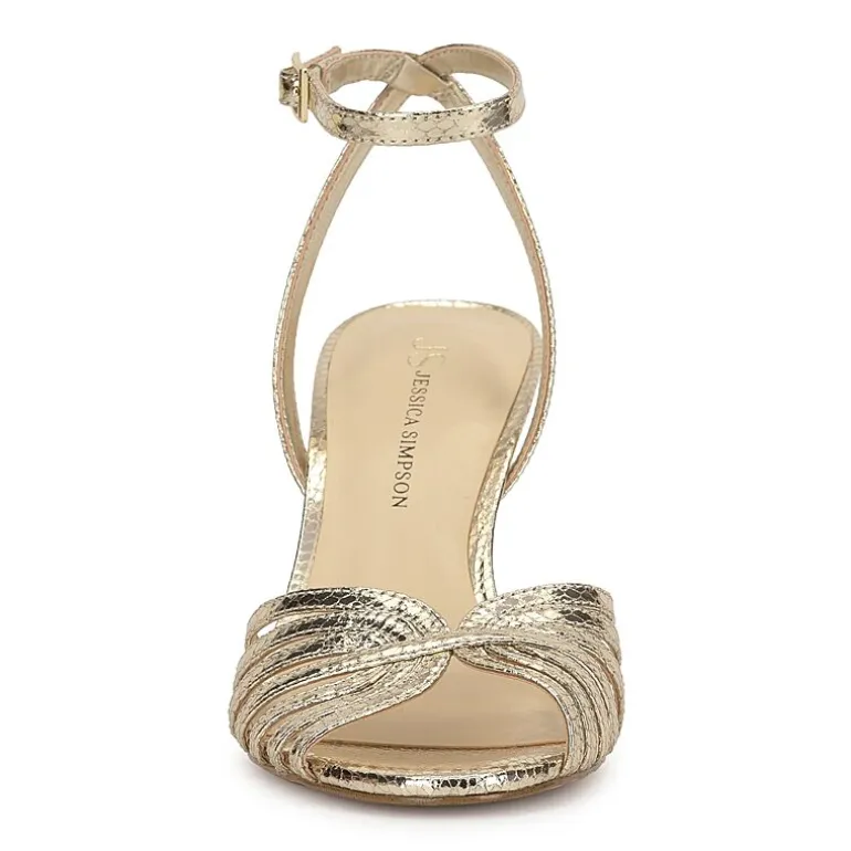 JS Jessica Simpson Womens Nysen Heeled Sandals