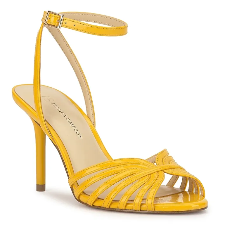 JS Jessica Simpson Womens Nysen Heeled Sandals