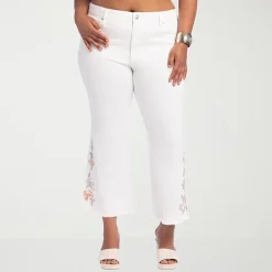 JS Jessica Simpson Womens - Plus High Rise Flare Leg Jean