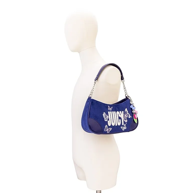 Juicy By Juicy Couture Velour Shoulder Bag