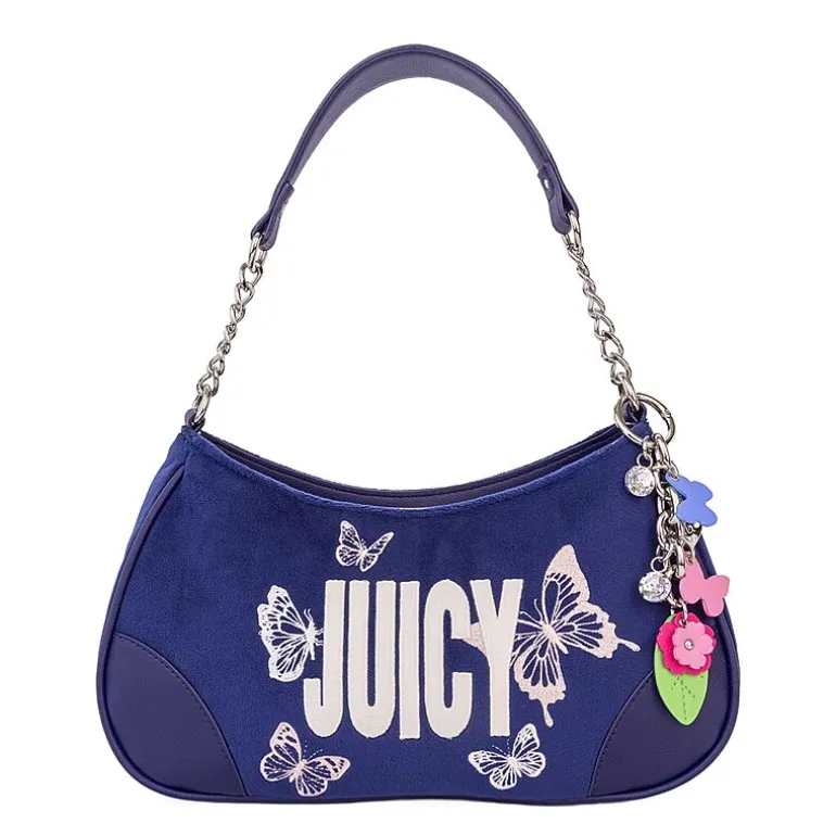 Juicy By Juicy Couture Velour Shoulder Bag