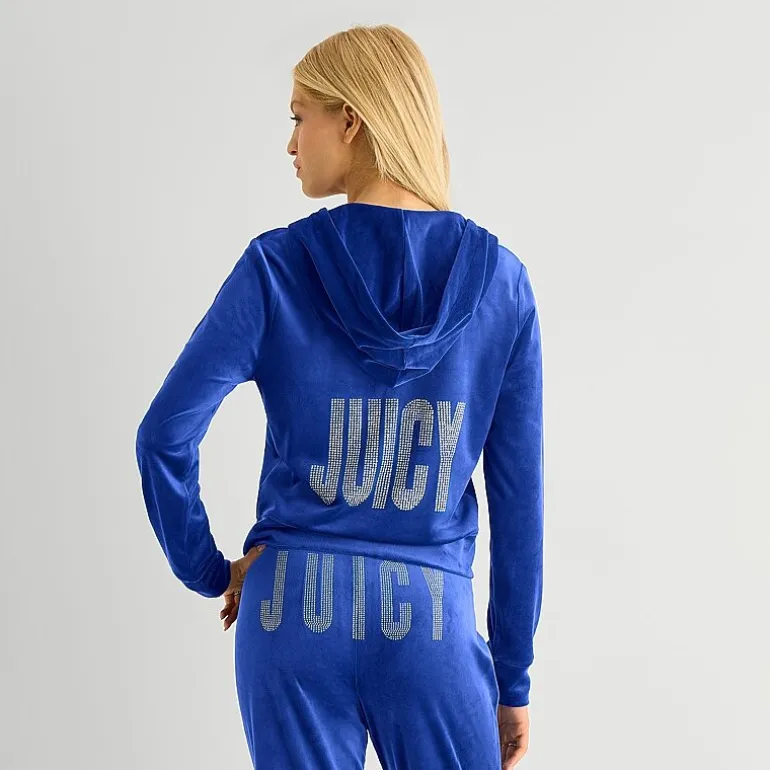Juicy By Juicy Couture Womens Juniors Lightweight Track Jacket