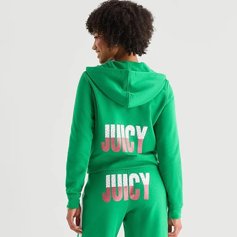 Juicy By Juicy Couture Womens Juniors Track Jacket
