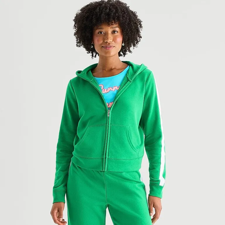 Juicy By Juicy Couture Womens Juniors Track Jacket