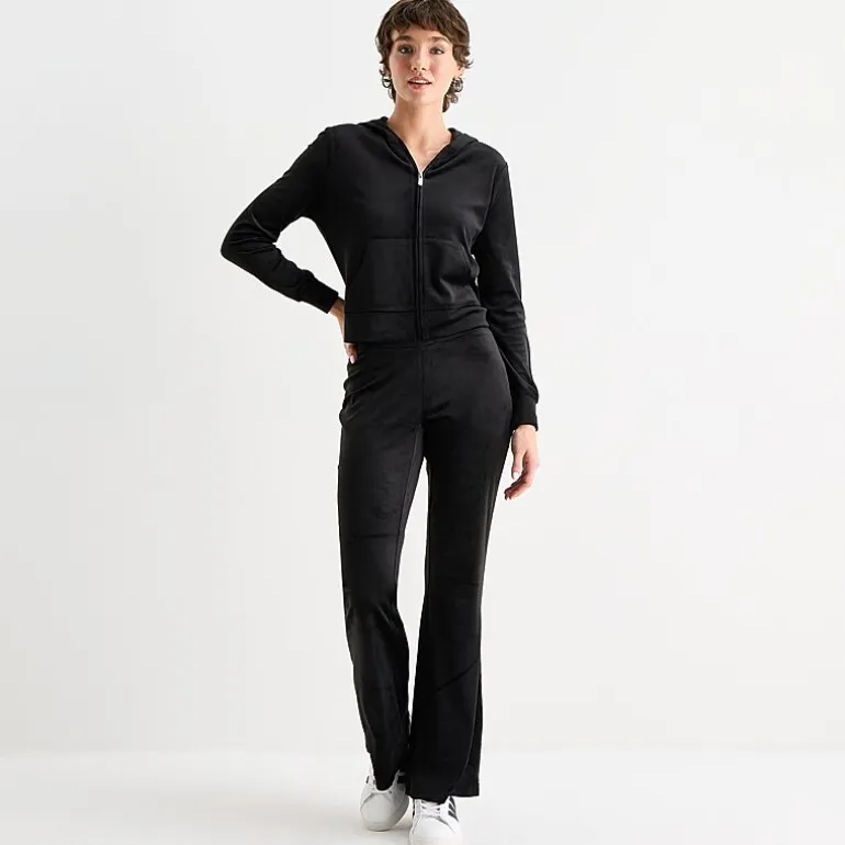 Juicy By Juicy Couture Womens Juniors Hooded Lightweight Track Jacket