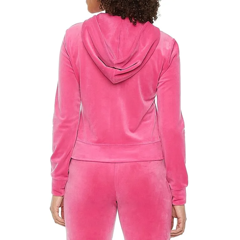 Juicy By Juicy Couture Womens Juniors Midweight Track Jacket