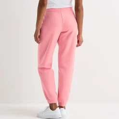 Juicy By Juicy Couture Womens Juniors Cuffed Mid Rise Fleece Jogger Pant