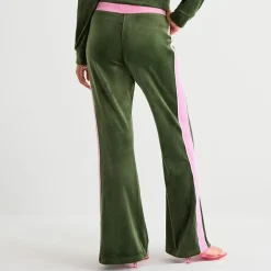 Juicy By Juicy Couture Womens Juniors Flare Mid Rise Sweatpant