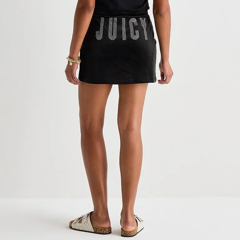 Juicy By Juicy Couture Womens Juniors Mid Rise Scooter Skirt
