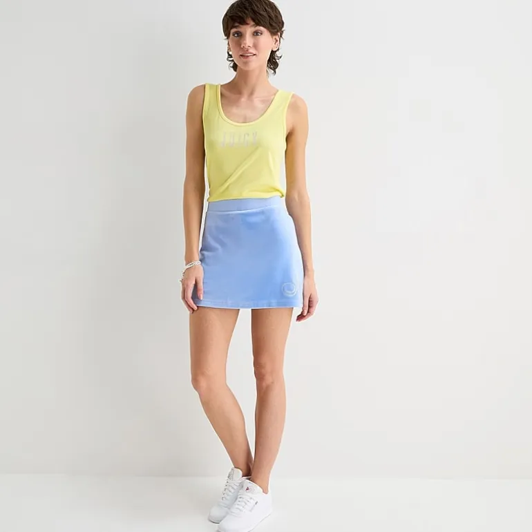 Juicy By Juicy Couture Womens Juniors Mid Rise Scooter Skirt