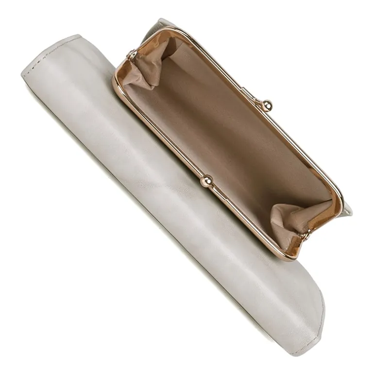 Julia Buxton Heiress Leather Organizer Womens Rfid Blocking Checkbook Wallet