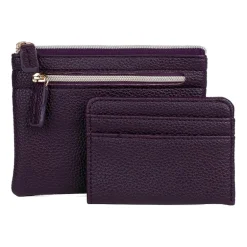 Julia Buxton Large Id Coin Case Womens Rfid Blocking Wallet