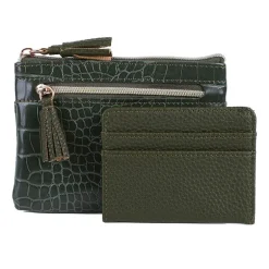 Julia Buxton Large Id Coin Case Womens Rfid Blocking Wallet