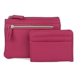 Julia Buxton Large Id Coin Case Womens Rfid Blocking Wallet