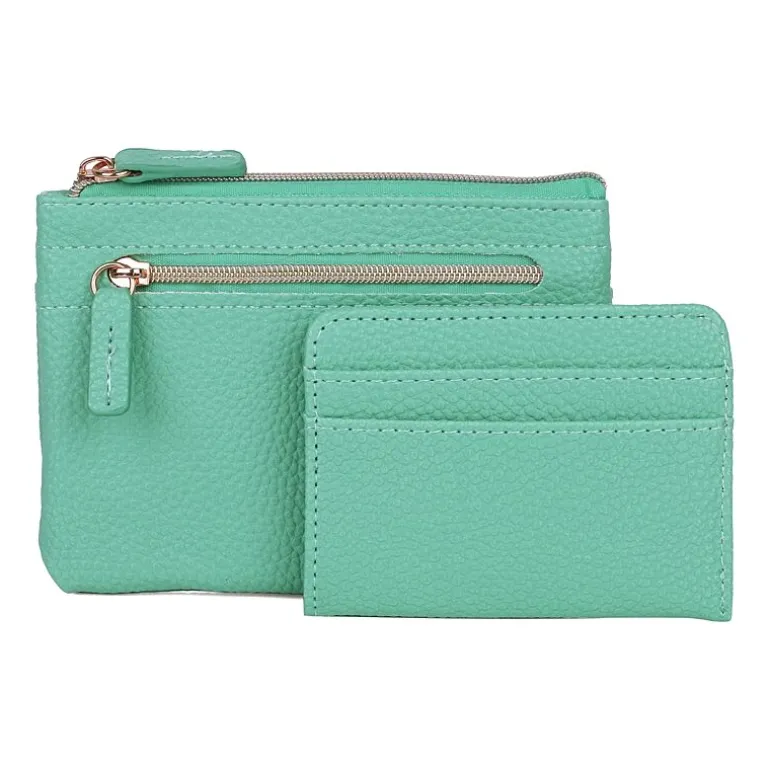 Julia Buxton Large Id Coin Case Womens Rfid Blocking Wallet