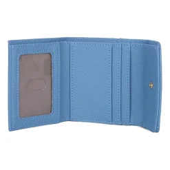 Julia Buxton Mini Womens Rfid Blocking Trifold Wallet