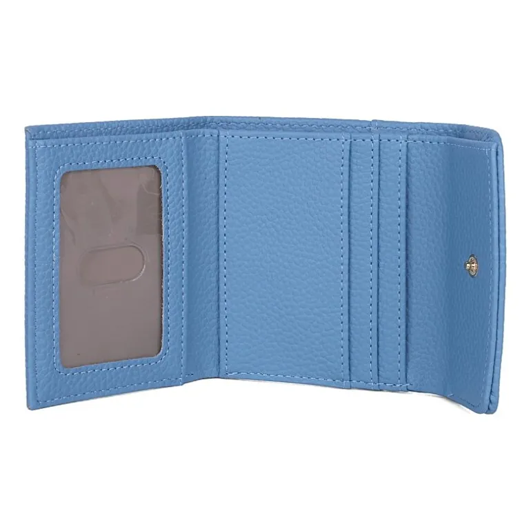 Julia Buxton Mini Womens Rfid Blocking Trifold Wallet