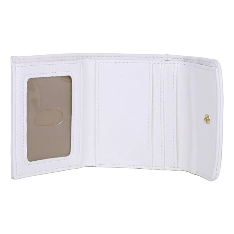 Julia Buxton Mini Womens Rfid Blocking Trifold Wallet