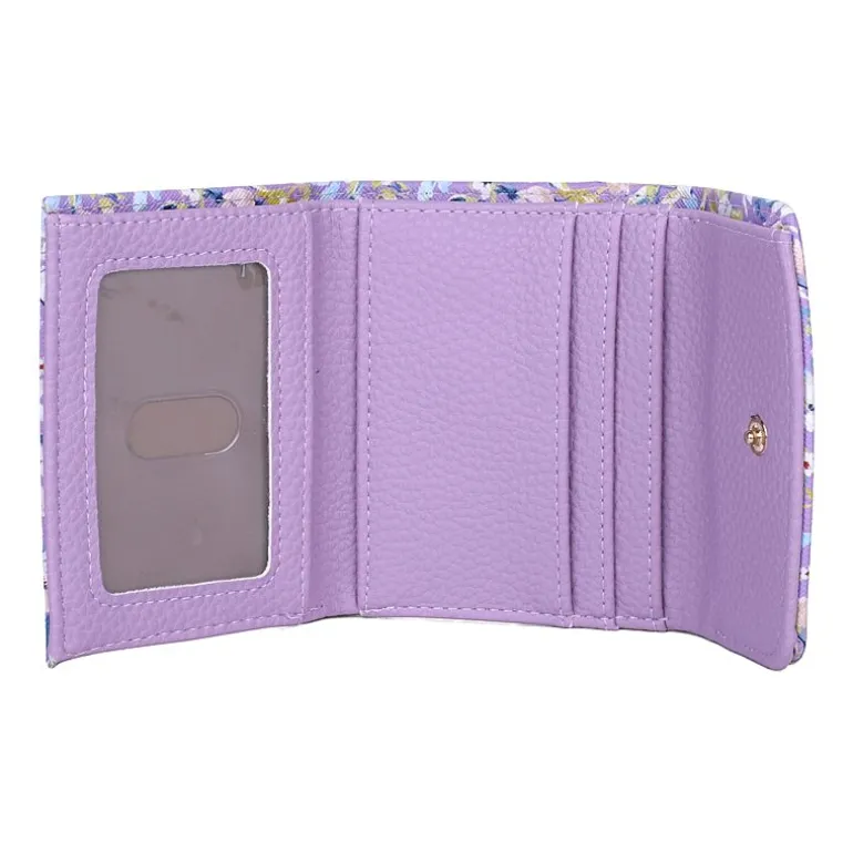 Julia Buxton Mini Womens Rfid Blocking Trifold Wallet