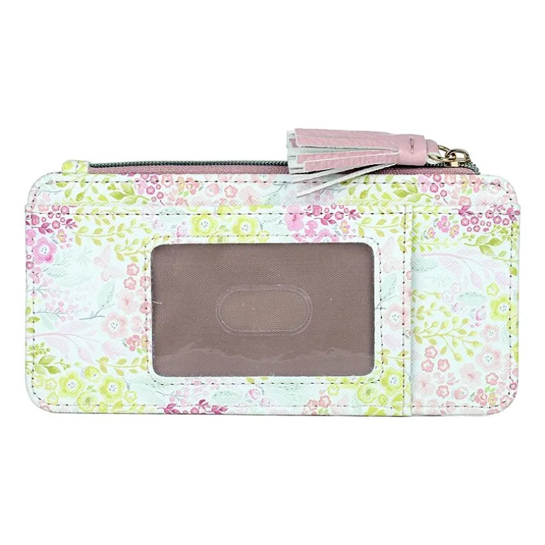 Julia Buxton Thin Card Case Womens Rfid Blocking Front Pocket Wallet