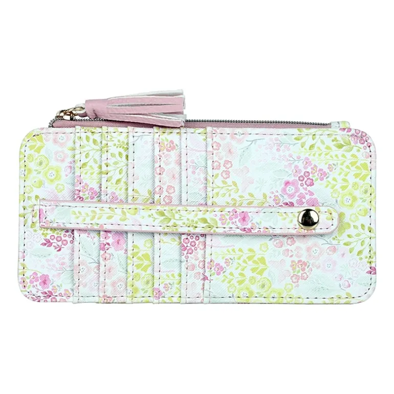 Julia Buxton Thin Card Case Womens Rfid Blocking Front Pocket Wallet