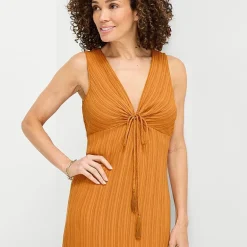 JULIAN TAYLOR Womens V Neck Sleeveless Maxi Dress