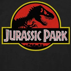 Jurassic Park Mens Crew Neck Short Sleeve Regular Fit Jurassic World Graphic T-Shirt