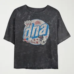 Jurassic World Mr Dna Tee Womens Juniors Crew Neck Short Sleeve Regular Fit Jurassic World Graphic T-Shirt