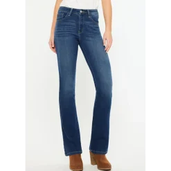 KanCan Women's Essentials High Rise Bootcut Jeans Denver