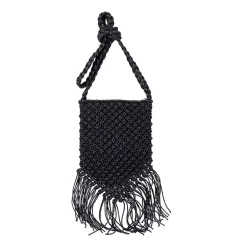 Karla Hanson Boho Macrame Ii Crossbody Bag