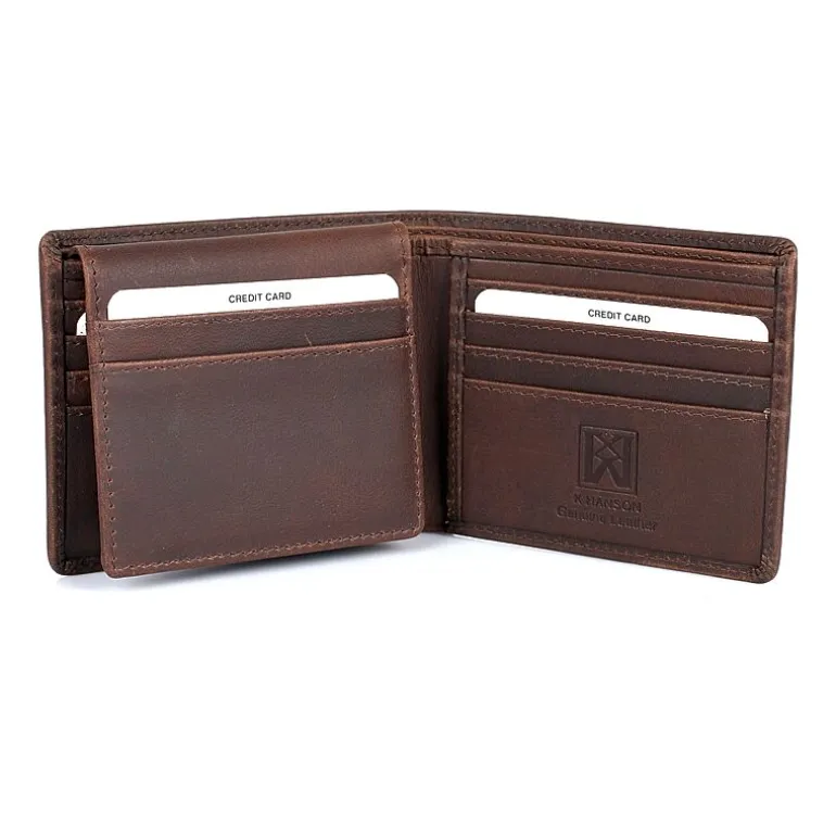 Karla Hanson Mens Rfid Blocking Bifold Wallet