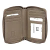 Karla Hanson Womens Rfid Blocking Zip Around Wallet