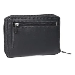 Karla Hanson Womens Rfid Blocking Zip Around Wallet