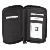 Karla Hanson Womens Rfid Blocking Zip Around Wallet