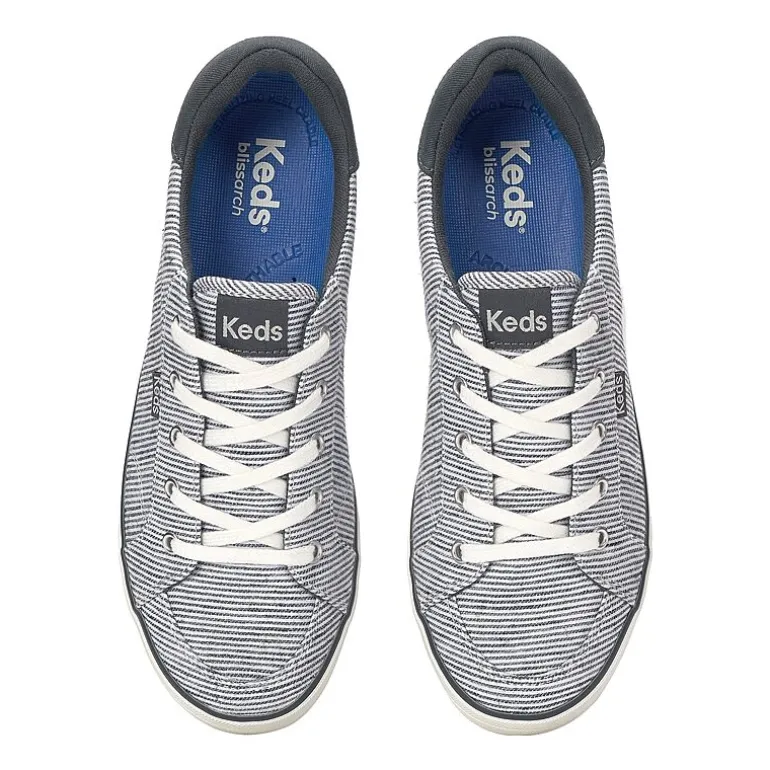 Keds Center Iii Stripe Textile Womens Sneakers