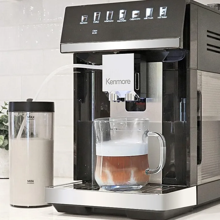 Kenmore Super-Automatic Espresso Machine + Coffee Maker