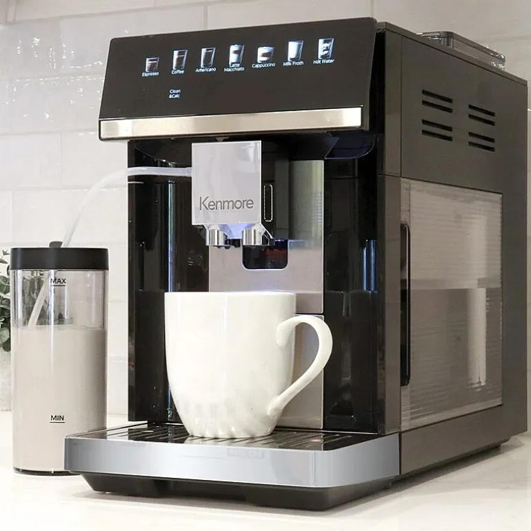 Kenmore Super-Automatic Espresso Machine + Coffee Maker