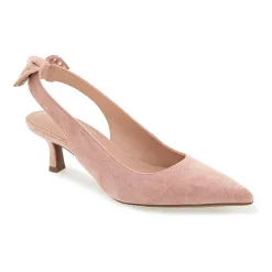 Kensie Olympia Womens Pointed Closed Toe Kitten Heel Pumps