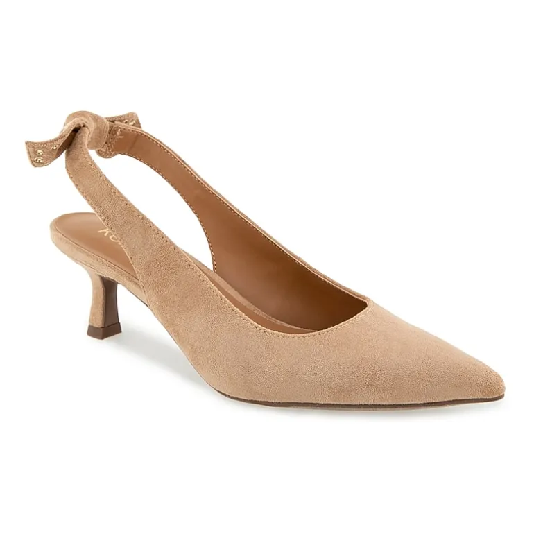 Kensie Olympia Womens Pointed Closed Toe Kitten Heel Pumps