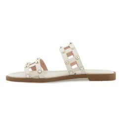Kensie Womens Malory Flat Sandals