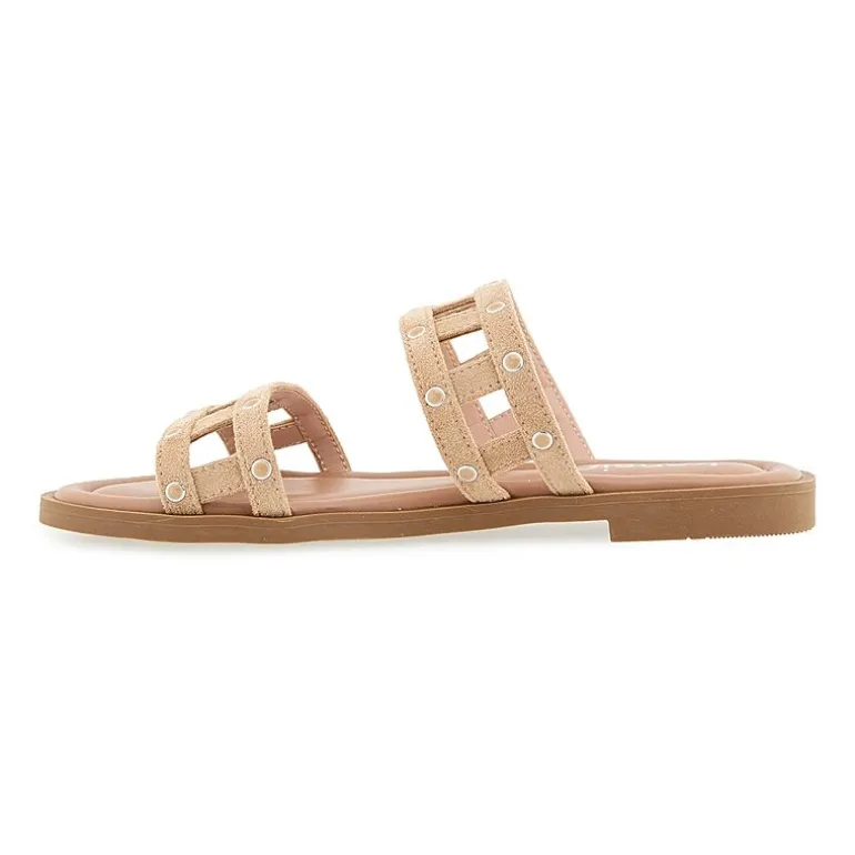 Kensie Womens Malory Flat Sandals