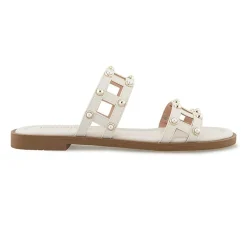 Kensie Womens Malory Flat Sandals