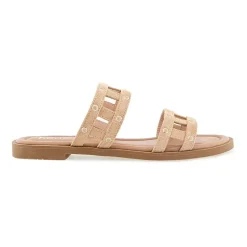 Kensie Womens Malory Flat Sandals