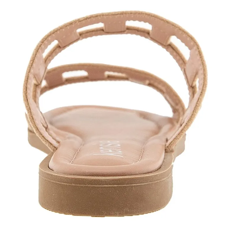 Kensie Womens Malory Flat Sandals