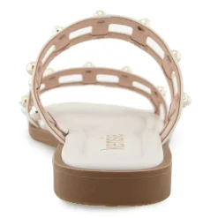 Kensie Womens Malory Flat Sandals