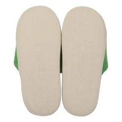 Keroppi Womens Hello Kitty Faux Fur Trim Slip-On Slippers